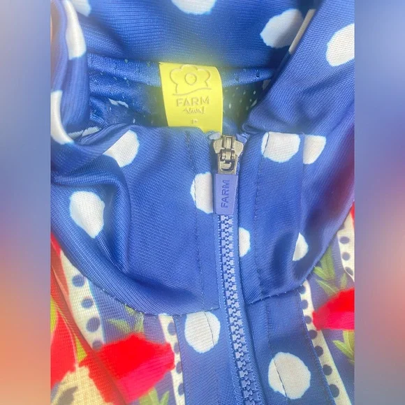 NEW Farm Rio Tropical Floral Jacket - Picture 10 of 12